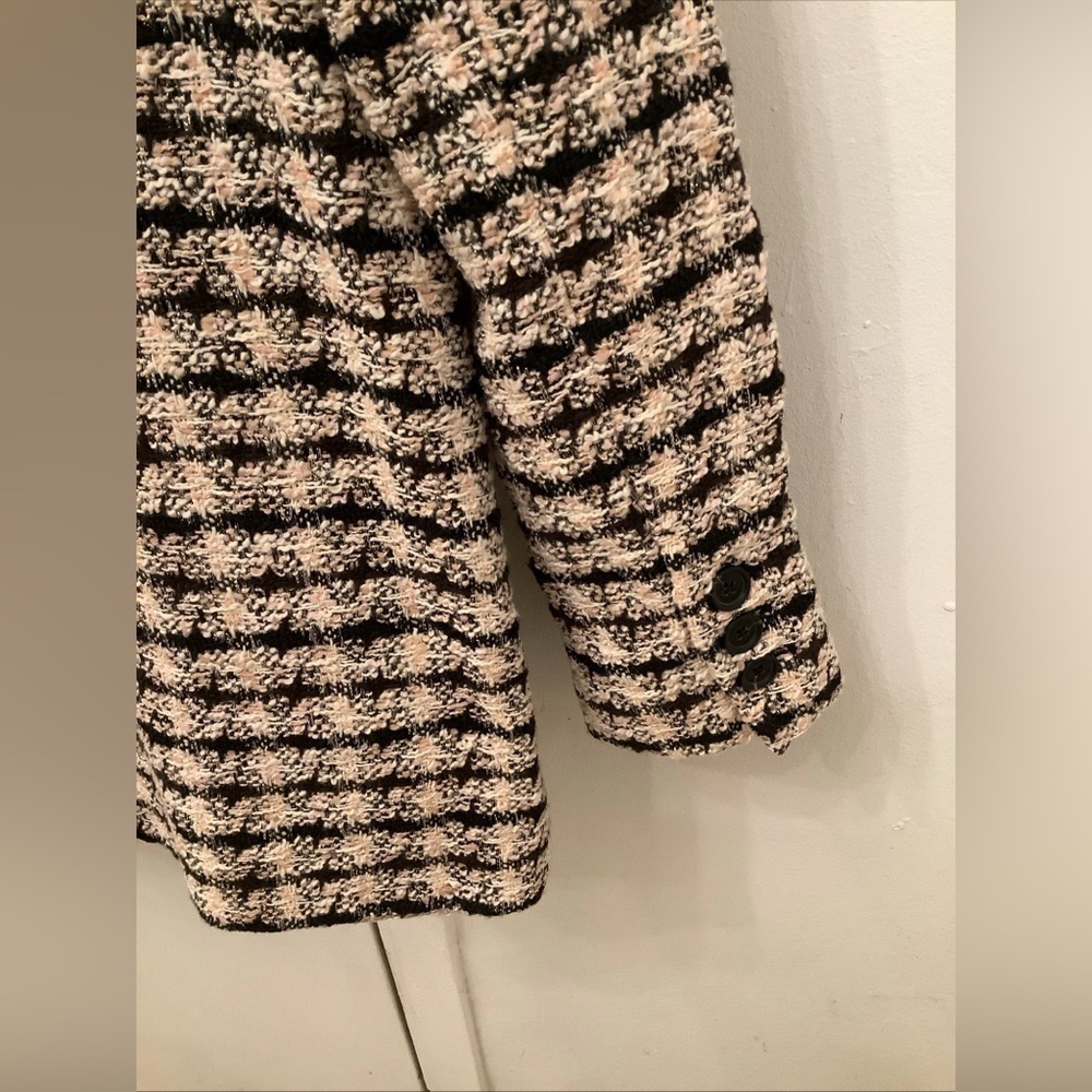 ANINE BING Multi Color Metallic Diana Tweed Blazer XXS Double Breasted​​​​​​ - Picture 15 of 16